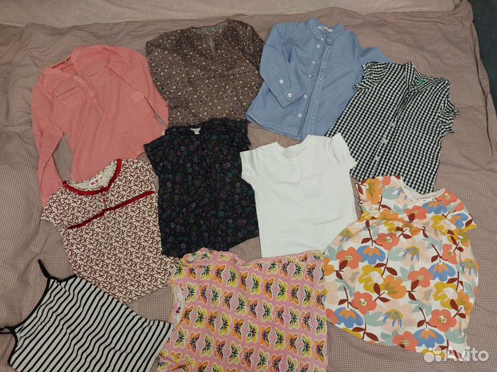 Вещи 110-116 на девочку 50шт