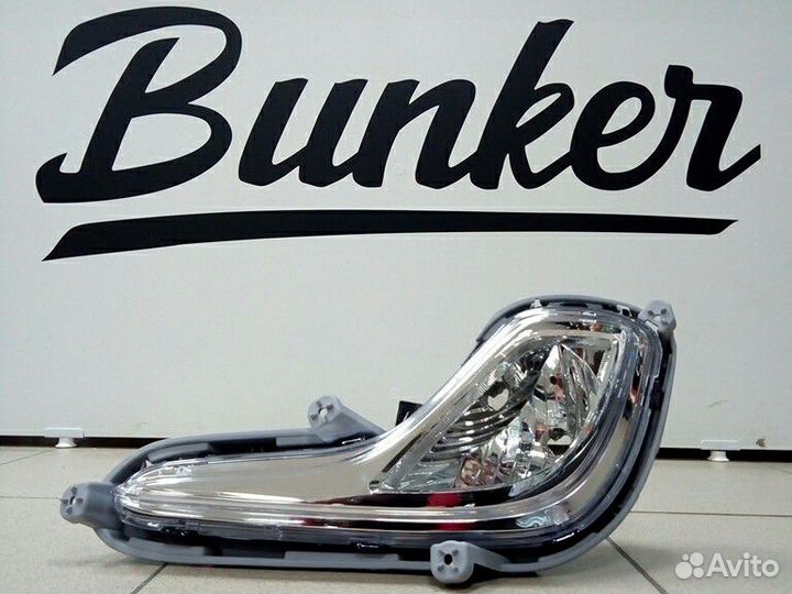 Противотуманная фара Hyundai Solaris 10-14