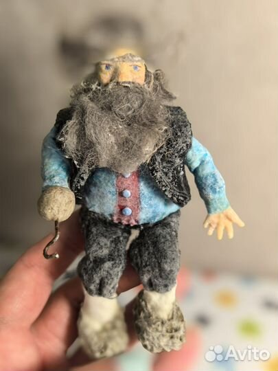 Кукла домовой, ватная игрушка