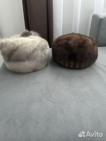 Шапка норковая женская