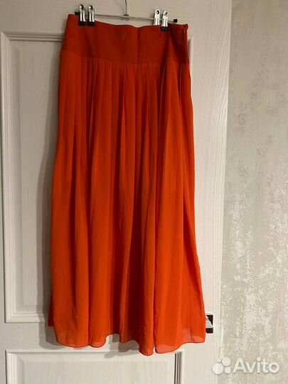 Юбка длинная 44-46 коралл
