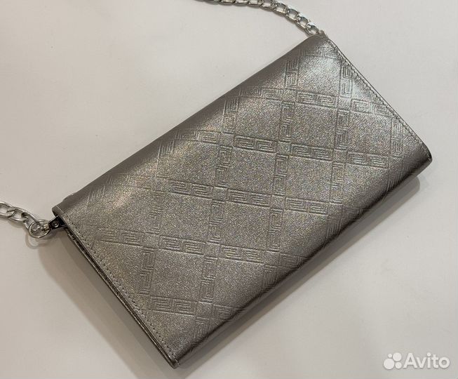 Сумка клатч Versace Silver оригинал