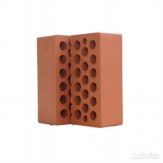 Кирпич persik гладкий 1,4 нф