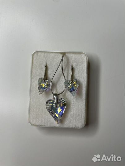 Серьги swarovski