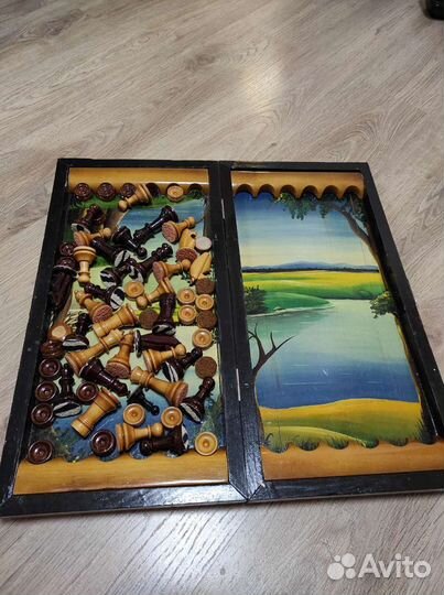 Нарды ручной работы