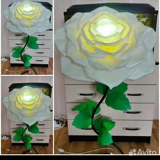 Светильники цветы из изолона