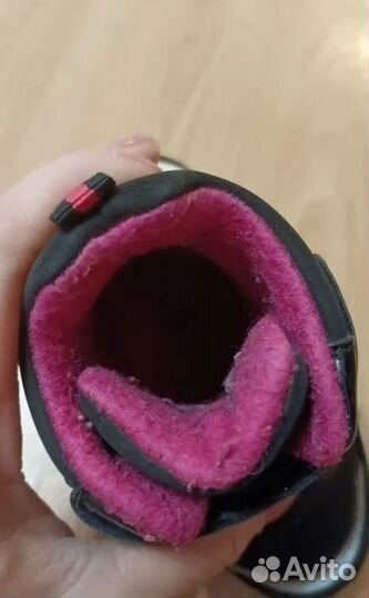 Ботинки демисезонные для девочки 22 размер