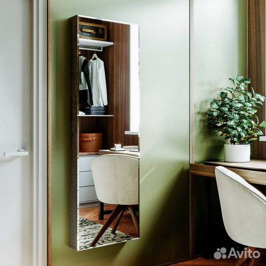 Гладильная доска Смарт с зеркалом