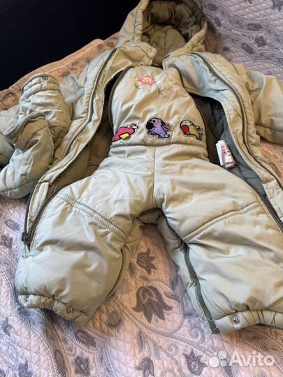 Зимний комбинезон-трансформер 68