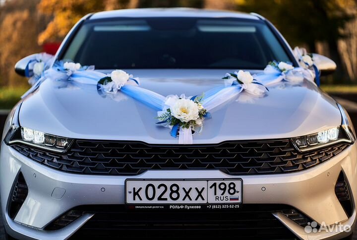 Украшения на свадебную машину