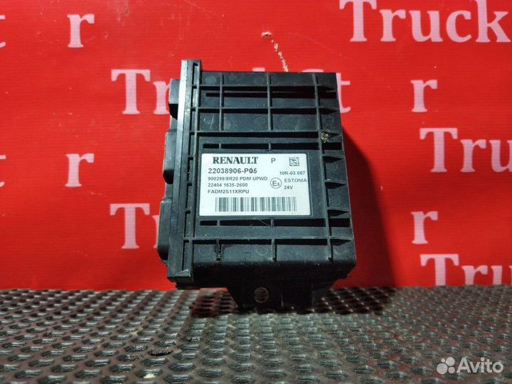 Блок управления модуля двери Renault T