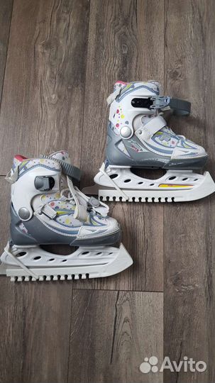 Коньки для девочки раздвижные