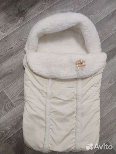 Зимний конверт в коляску