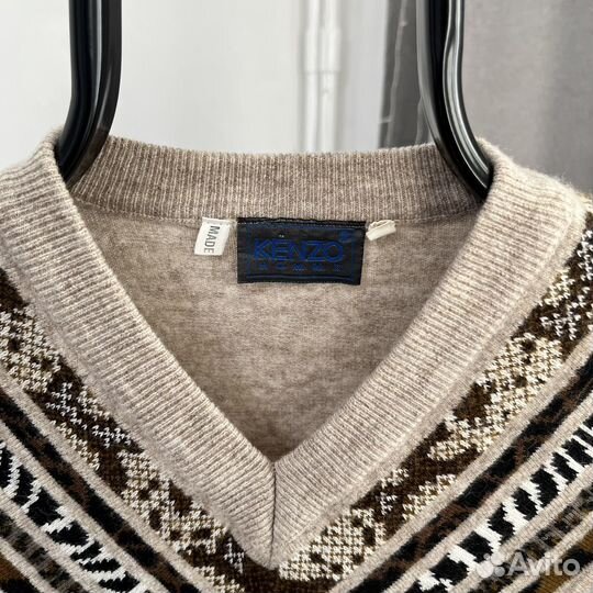 Свитер kenzo vintage оригинал