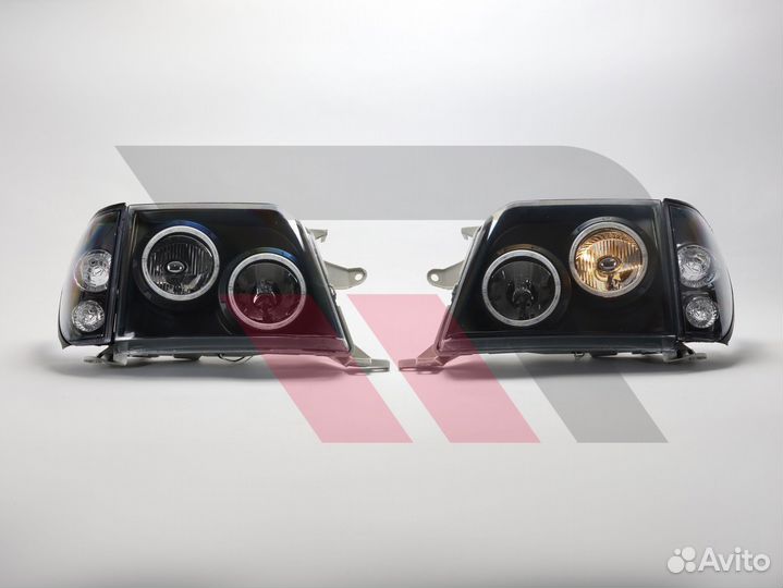 Фары Toyota Land Cruiser Prado 95 LED Темные