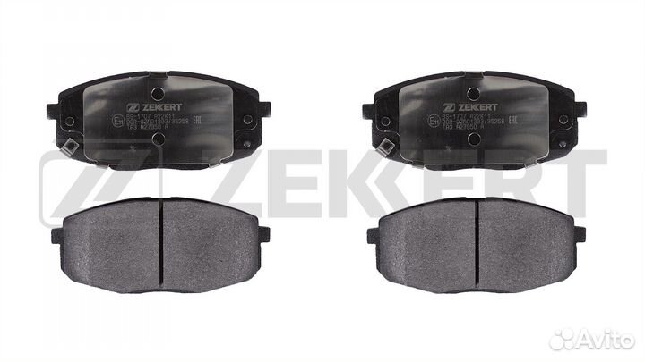 Колодки торм. диск. передн. Hyundai Creta 16- i30 I II 07- Kia Ceed I II 07- Cerato II IV 09- So