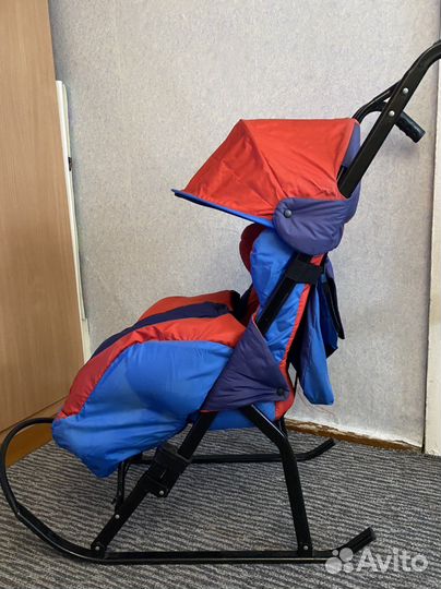 Детские санки коляска