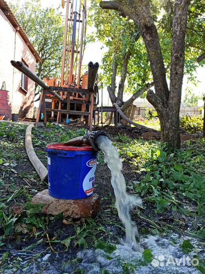 Бурение скважин на воду и под сваи