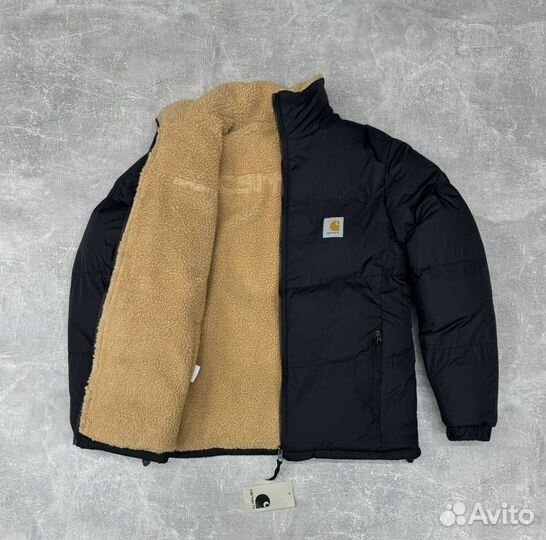 Куртка демисезонная мужская Carhartt двусторонняя