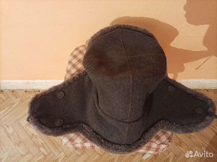 Шапка ушанка военная