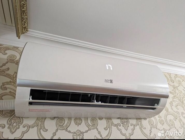 Сплит система с установкой