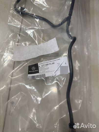 Трубка система охлаждения на Mercedes 167