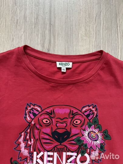 Футболка kenzo оригинал xs