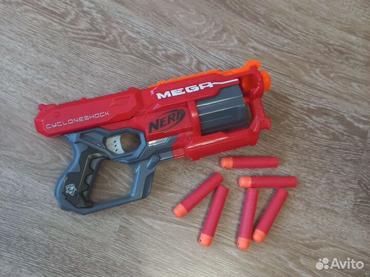 Бластер Nerf Mega Cycloneshock