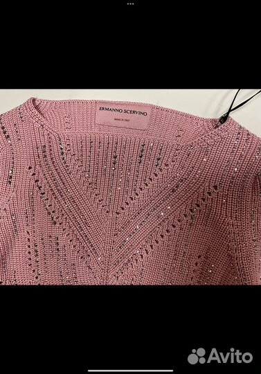 Джемпер Ermanno Scervino розовый