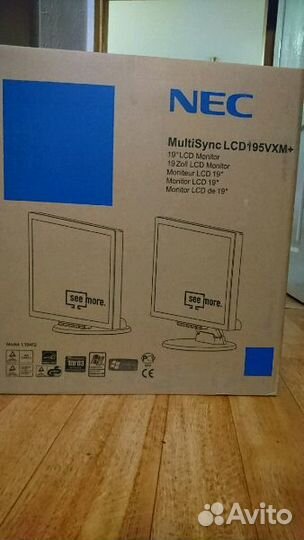 NEC MultiSyns LCD195VXM+
