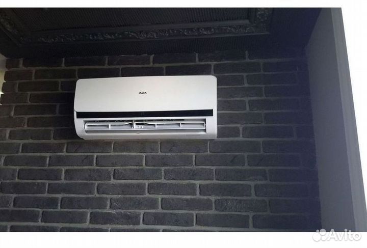 Сплит система с установкой