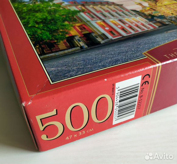 Пазл Храм в Санкт-Петербурге Castorland 500