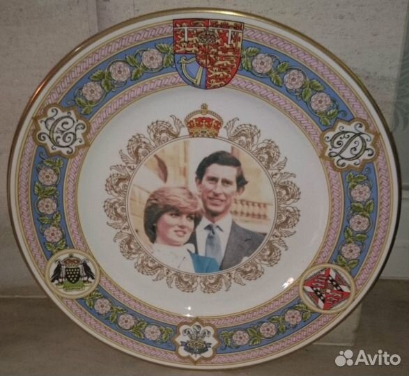 Тарелка N29 Принцесса Диана и Чарльз
