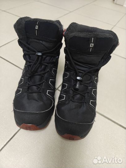 Зимние ботинки salomon 23.5см