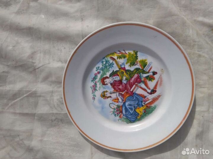 Тарелки СССР, Фужеры,посуда