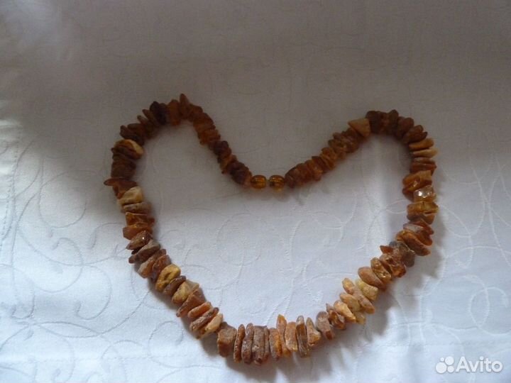 Янтарные лечебные бусы