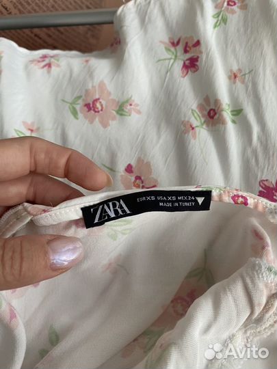 Платье летнее zara xs