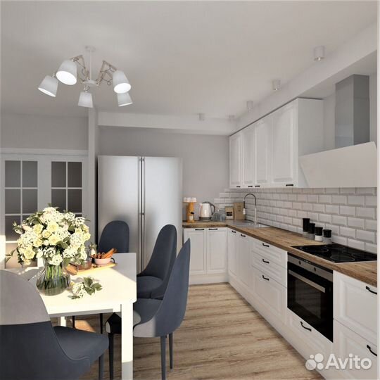 Дизайн интерьера + бесплатно Авторский надзор