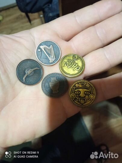 Манеты из пятерочки