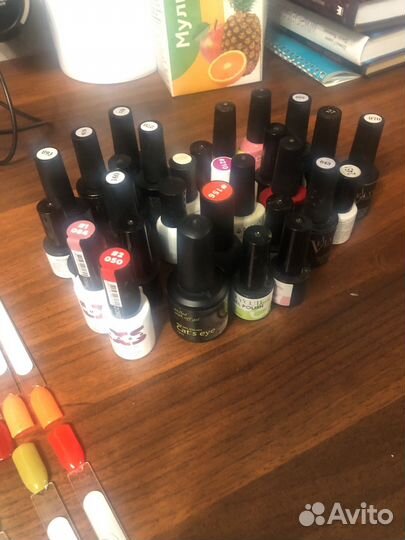 Гель лаки бу