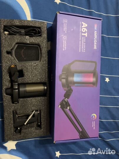 Игровой микрофон fifine ampligame A6T