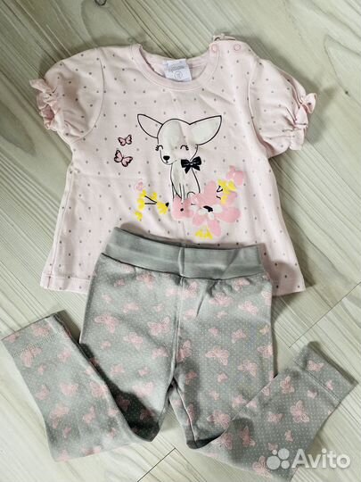 Детская одежда для девочек 92 98 пакетом