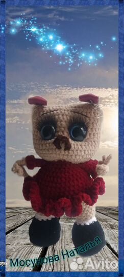 Вязаные игрушки ручной работы