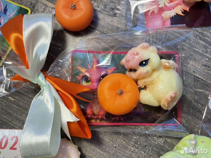 Мыло ручной работы дракончик