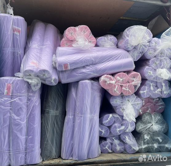 Одноразовые простыни в рулоне