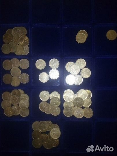 Монеты 10 копеек 1997-2015 год