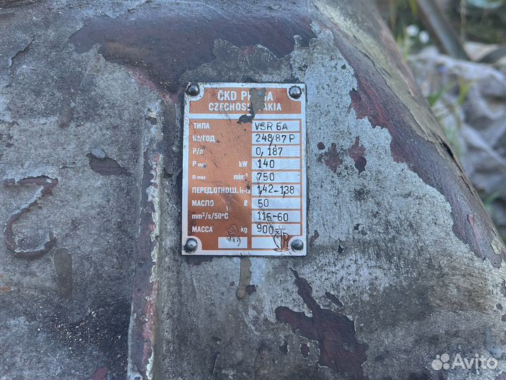 Ходовой редуктор На теплоход