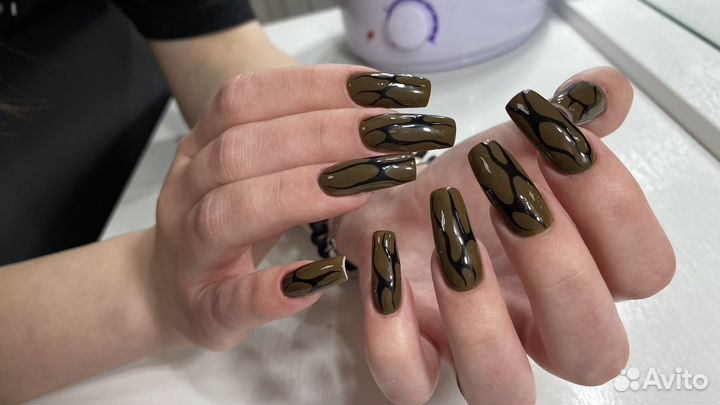 Маникюр, гель лак, укрепление ногтей, шеллак