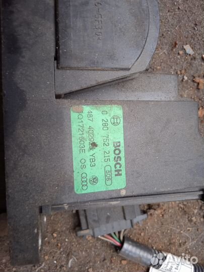 Электронная панель газа на Volkswagen pointer