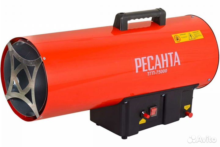 Тепловая газовая пушка Ресанта тгп-75000